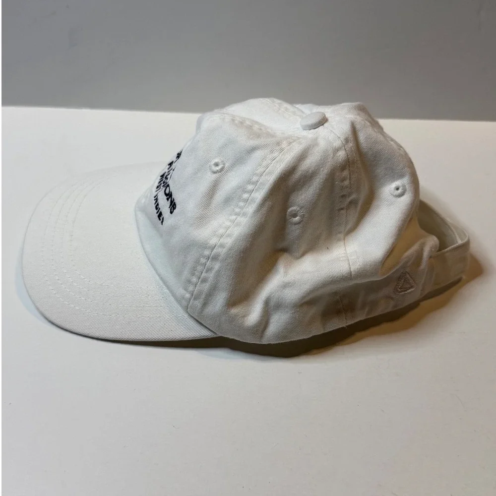 Ahead Four Seasons Resort Nevis Hat Youth White Cotton Vintage West Indies Cap